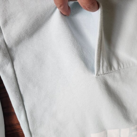 The North Face Women's Light Blue hoodie Size M Casual Warm Hiking Outdoor - Picture 4 of 8